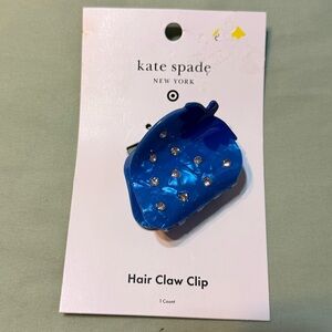Kate Spade New York x Target Blue Strawberry Hair Claw Clip NWT Limited Edition